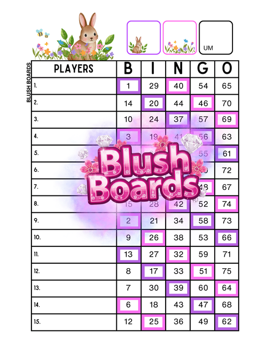 Bunny Garden ♡  2 Colour