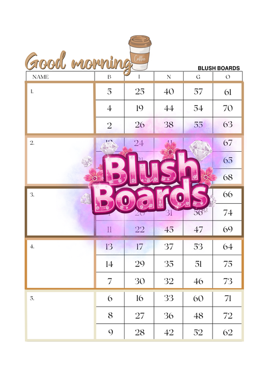 Coffee Morning Bundle ♡ 10 Mixed, Blocks.